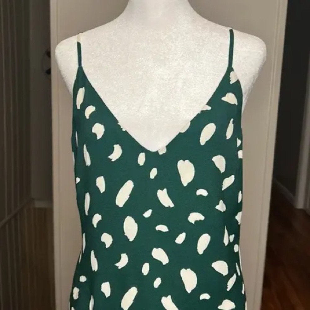 Reformation Green Fen Marlowe Mini Dress - XS - Picture 4 of 6